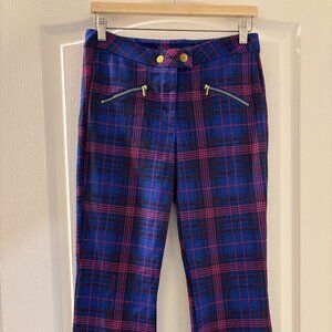 Blue & Pink Plaid Pants – Time and Tru | Size 8